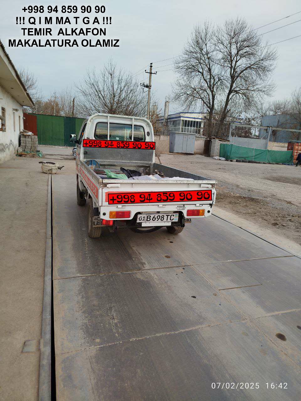 Metallolom qabul qilish Uchtepa