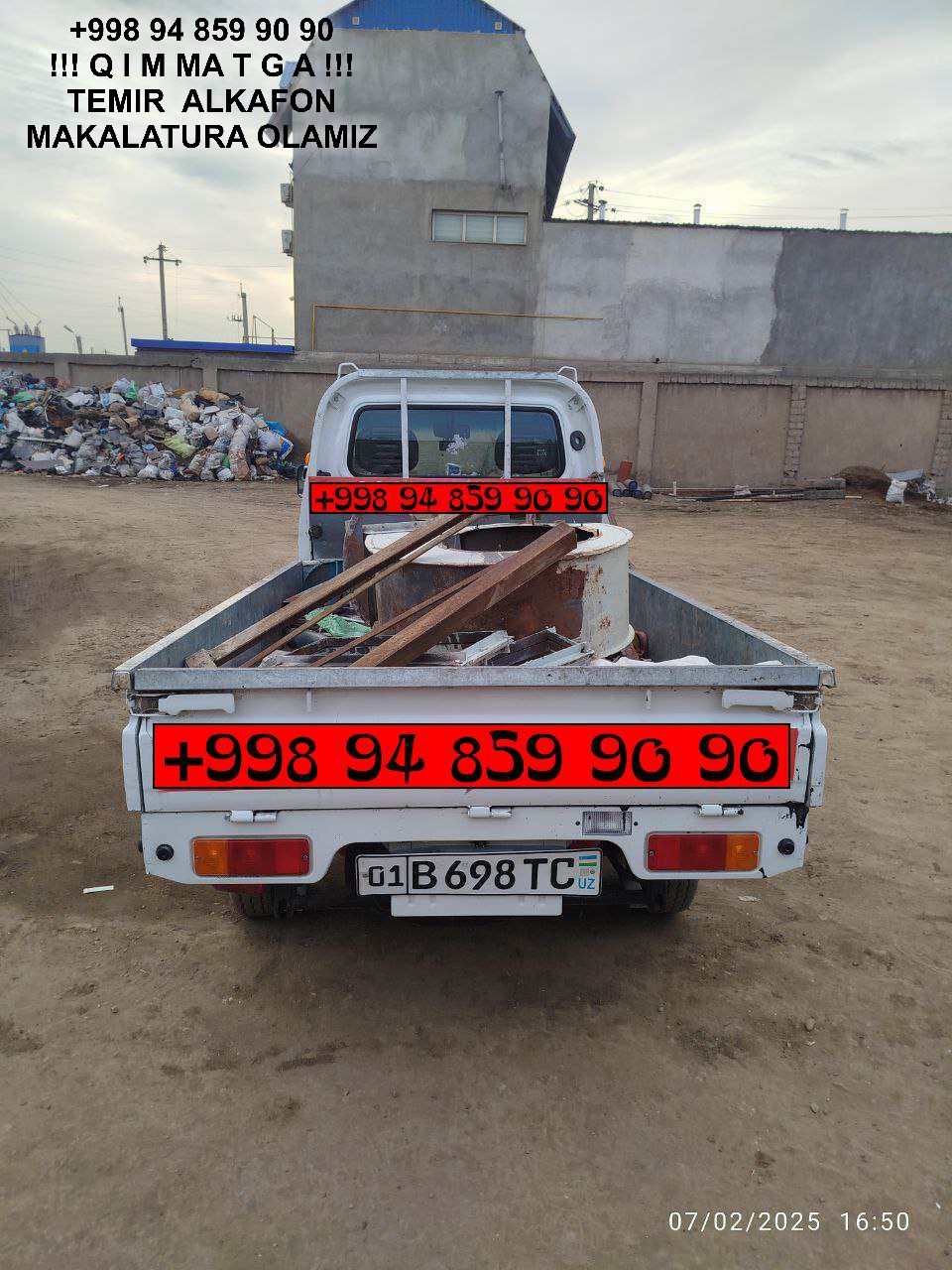 Metallolom qabul qilish Bektemir