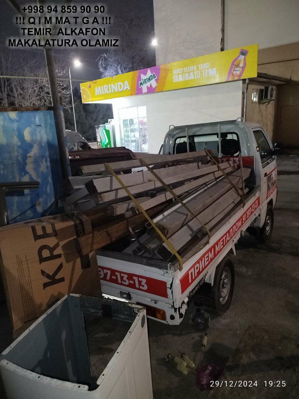 Metallolom qabul qilish Zangiota