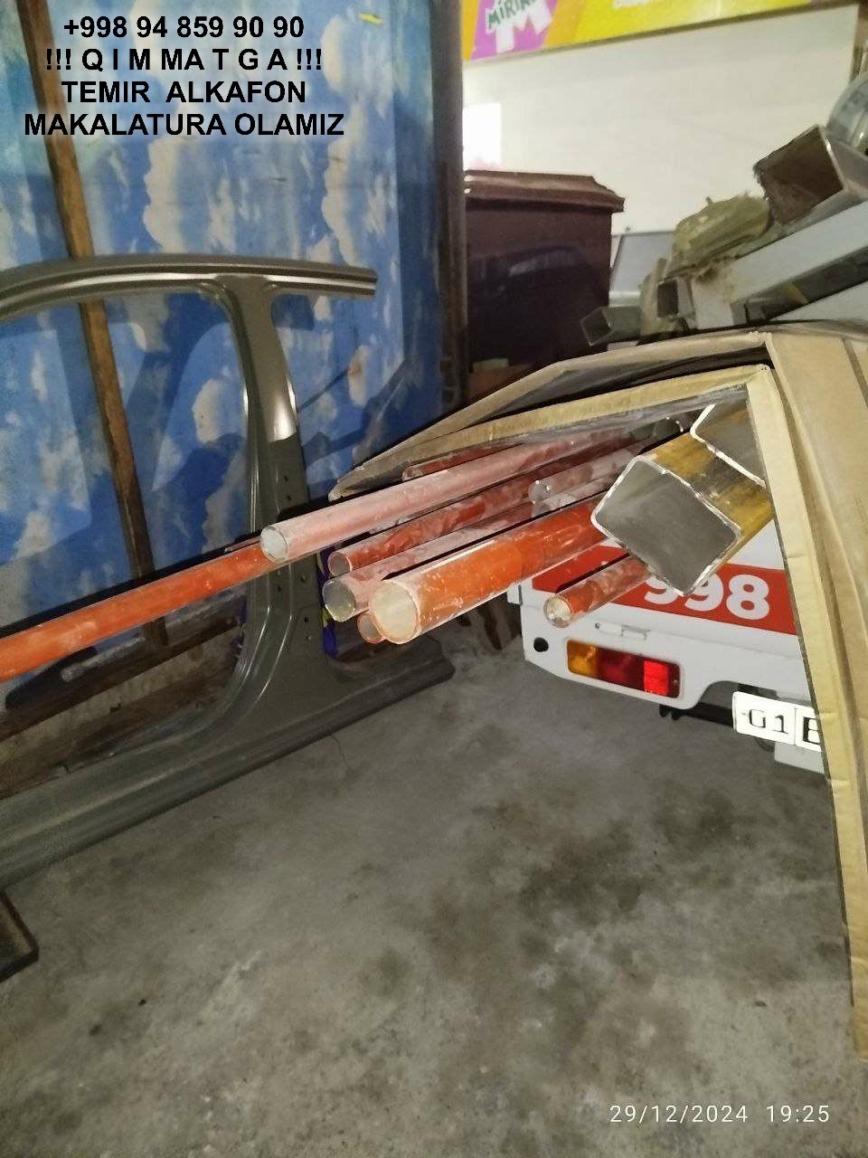 Metallolom qabul qilish Piskent