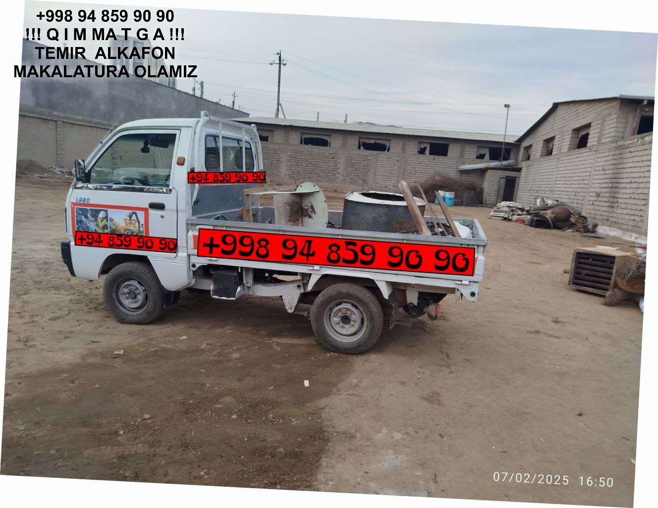 Metallolom qabul qilish Sergeli