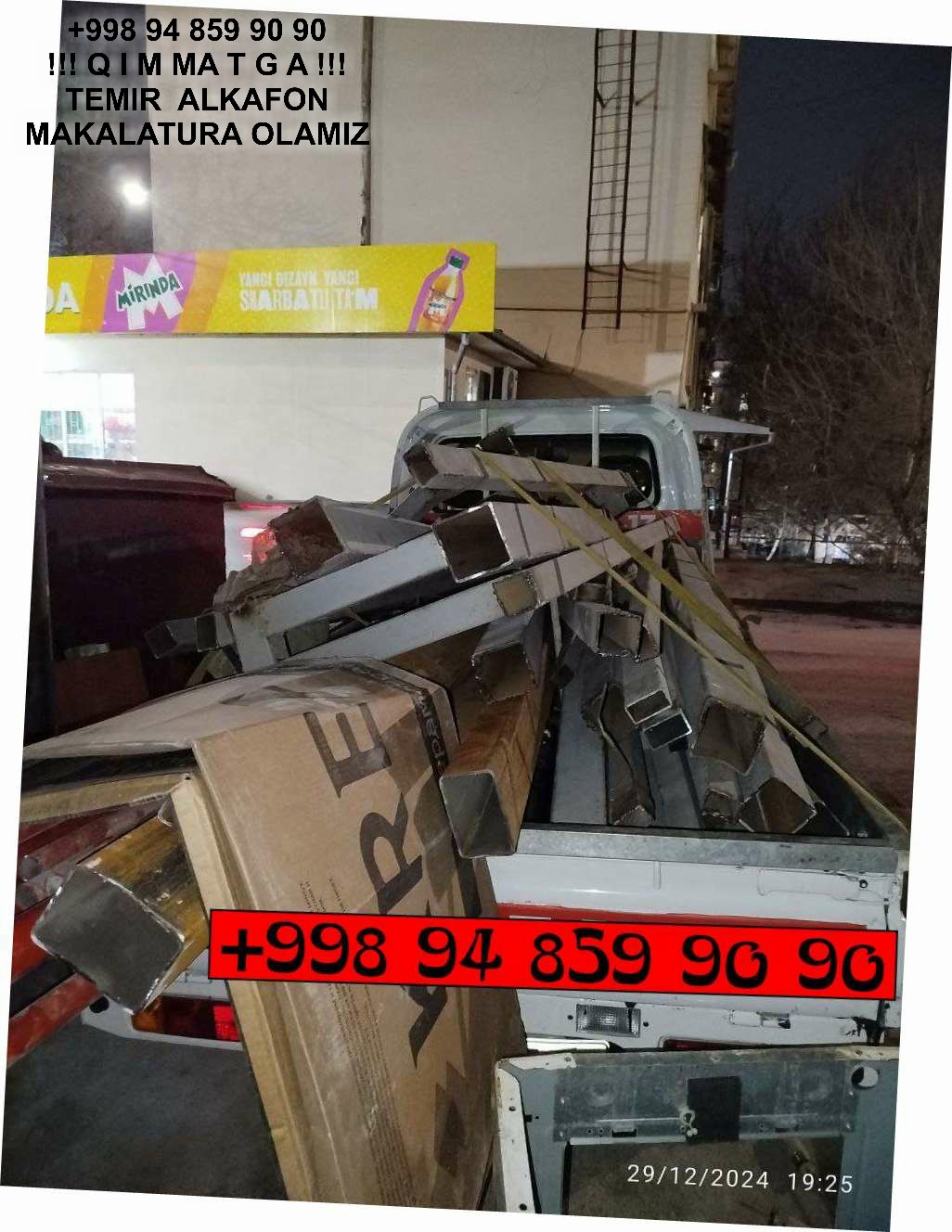 Metallolom qabul qilish Nurafshon