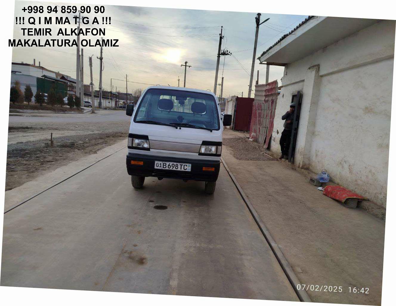 Metallolom qabul qilish Jizzakh