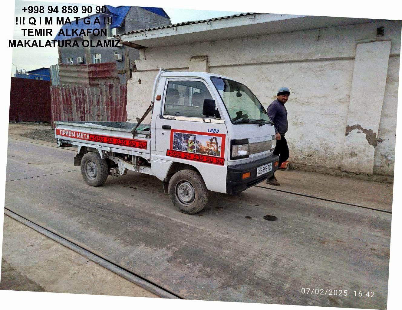 Metallolom qabul qilish Yunusobod