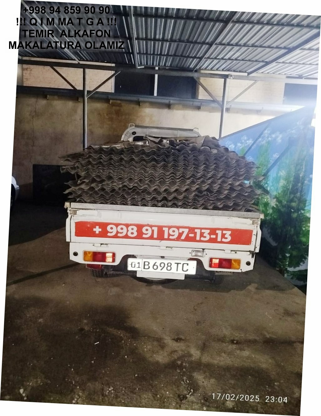 Metallolom qabul qilish Zangiota